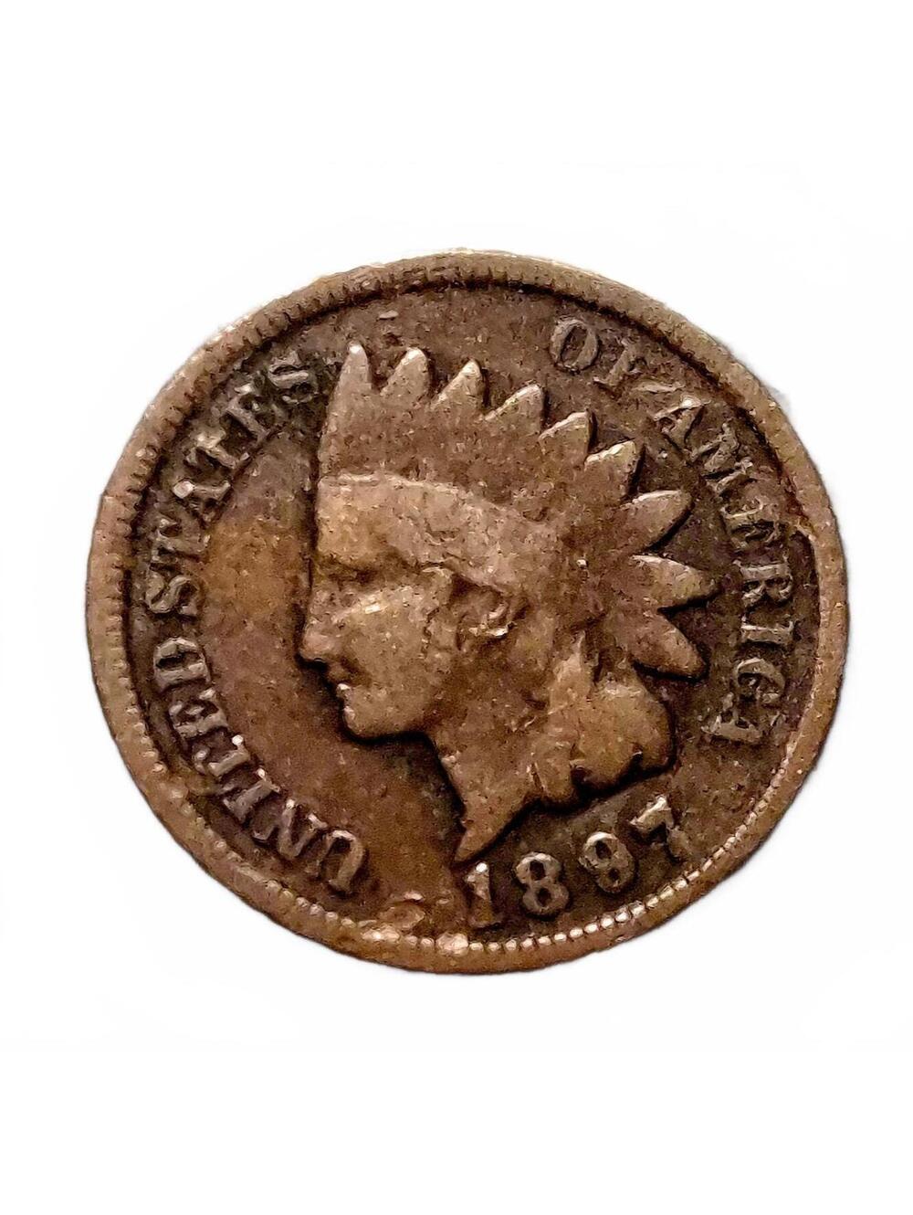 1897 Indian Head Penny #253